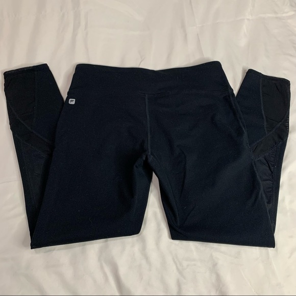 Fabletics - Asymmetrical Mesh & Moto Style Legging - Picture 4 of 5